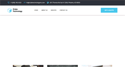 Desktop Screenshot of icubetechnologyinc.com